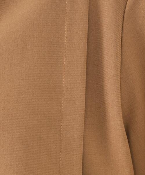 OPAQUE.CLIP（オペークドットクリップ）の「タックスキッパーブラウス【洗濯機OK】（シャツ/ブラウス・レディース・ブラック/ホワイト/キャメル/ボルドー・38/40/42）」の16枚目の写真