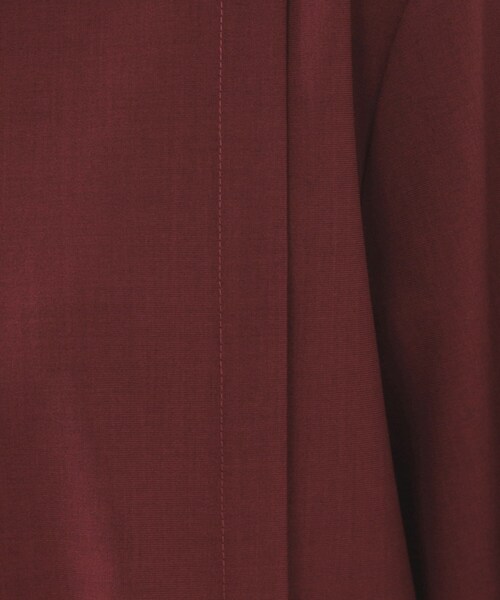 OPAQUE.CLIP（オペークドットクリップ）の「タックスキッパーブラウス【洗濯機OK】（シャツ/ブラウス・レディース・ブラック/ホワイト/キャメル/ボルドー・38/40/42）」の22枚目の写真