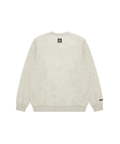 AAPE BY A BATHING APE（エーエイプバイアベイシングエイプ）の「AAPE NOW HEART CREW NECK SWEAT（スウェット・メンズ・オフホワイト・SMALL/MEDIUM/LARGE/X-SMALL/X-LARGE）」の2枚目の写真