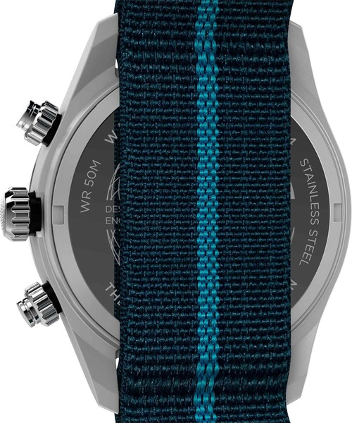 TIMEX（タイメックス）の「TIMEX/タイメックス ウォーターベリー ヘリテージ クロノグラフ 腕時計 TX-TW2Y39000 メンズ（アナログ腕時計・メンズ・ブルー・FREE）」の4枚目の写真