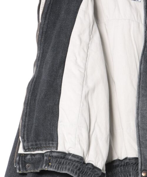 セール】【FACETASM】DOUBLE LAYERED DENIM JACKET / ブラック [JOO-JK