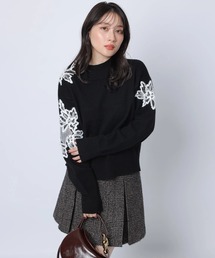 Apuweiser-riche | パイピングボックスタックミニスカート(スカート)