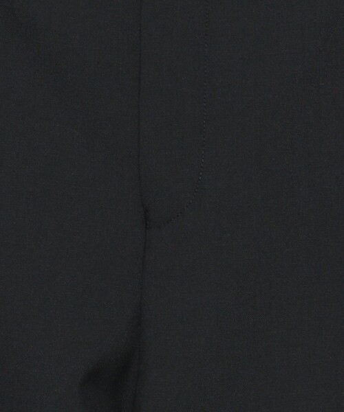 H＞ウールトロピカル 2プリーツワイドパンツ（スラックス）｜H