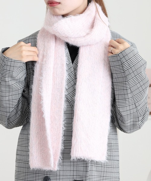 セール】ラメシャギーマフラー（マフラー）｜FUNALIVE（ファンアライブ