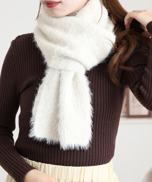 ラメシャギーマフラー（マフラー）｜FUNALIVE（ファンアライブ）の