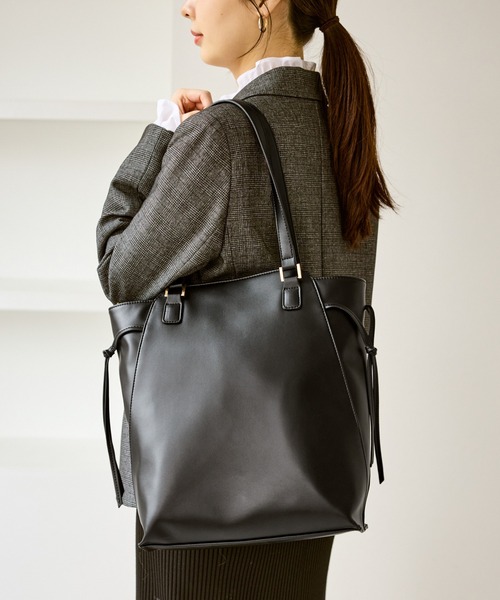 セール】VERTICALスリムリボントートバッグ/A4対応（トートバッグ