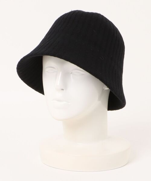 EDIT COLOGNE（エディットコロン）の「リブ丸天ハット（ハット・レディース・ブラック/グレー/ホワイト系その他・ﾌﾘ-）」の2枚目の写真