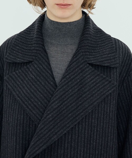 ウールダブルフェイス ピーコート（ピーコート）｜TOMORROWLAND .B