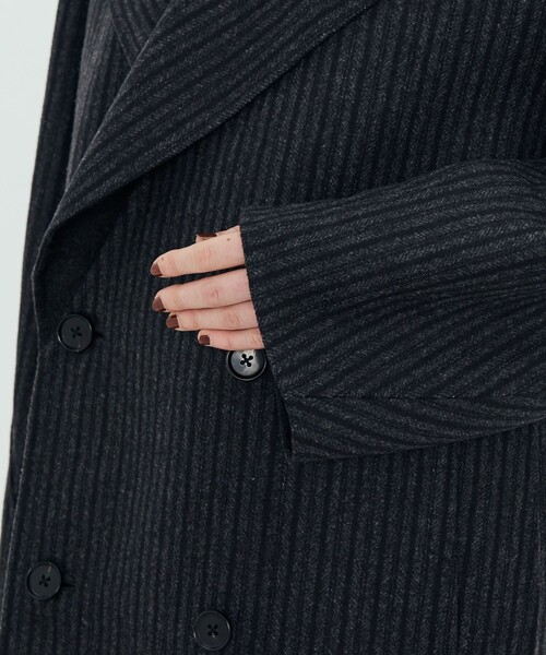 ウールダブルフェイス ピーコート（ピーコート）｜TOMORROWLAND .B