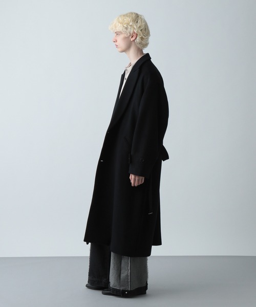 HARE（ハレ）の「ウールダブルコート(HARE)（チェスターコート）」 - WEAR