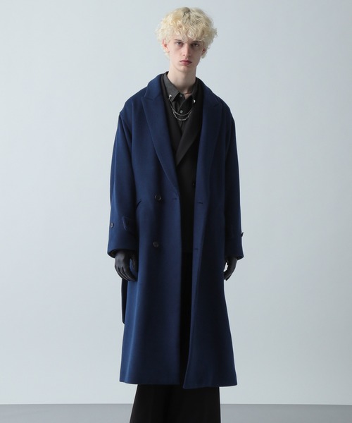 HARE（ハレ）の「ウールダブルコート(HARE)（チェスターコート）」 - WEAR