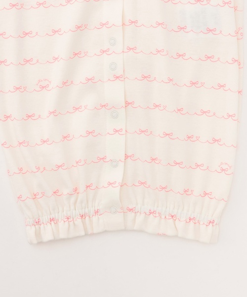 kate spade new york kids(ケイトスペードニューヨーク)の「【BOXつき】ボウ2wayオール&スタイBOXセット(ベビーギフト・キッズ・ネイビー/ピンク・50-70cm)」の8枚目の写真