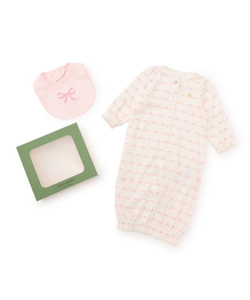 BOXつき】ボウ2wayオール&スタイBOXセット（ベビーギフト）｜kate