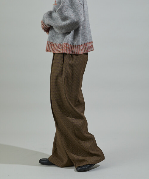 米津玄師　着用　soe チェックパンツ journal standard L'essage（ジャーナルスタンダード レサージュ