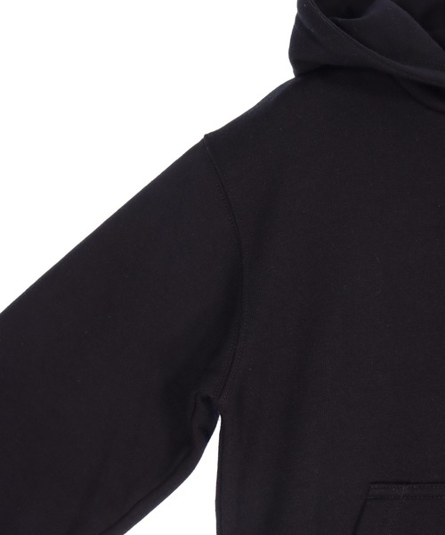 ANAP kids（アナップキッズ）の「KOGYARU×ANAP 2パターン柄 ビックパーカー【親子お揃い】【ジュニアお揃い】（パーカー・キッズ・ブラック/ピンク・110/120/130）」の13枚目の写真