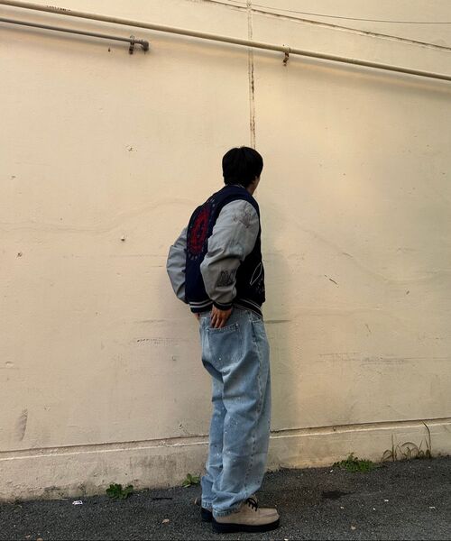 WKNDRS(ウィーキャンドース)の「ILLUMINATI STADIUM JK (NAVY)(スタジャン・レディース・その他・MEDIUM/LARGE/X-LARGE)」の10枚目の写真