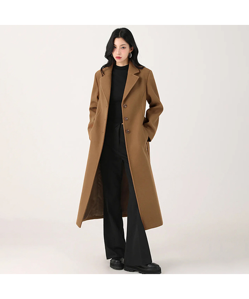 AVANDRESS(アバンドレス )の「Amelia Classic Single Coat CAMEL(チェスターコート・レディース・キャメル・SMALL/MEDIUM)」の1枚目の写真