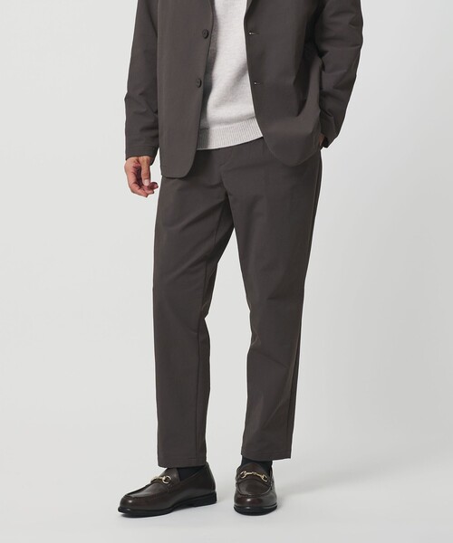 テーラーメイド×ユナイテッドアローズ　テーパードパンツ KOMATSU PACK URK 1プリーツ テーパード パンツ NO.7 ストレッチ