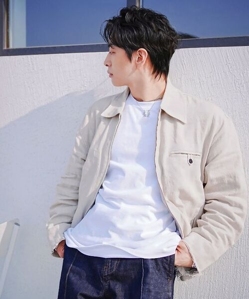 INSILENCE(インサイロンス)の「ヘンプジップアップジャケット ECRU(ブルゾン・レディース・その他・SMALL/MEDIUM/LARGE)」の8枚目の写真