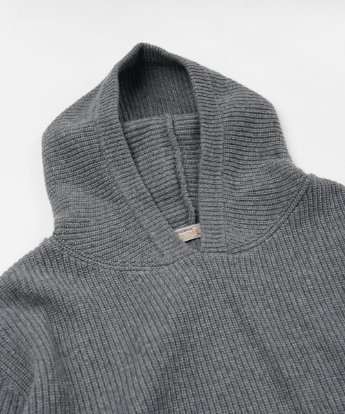 FRIZMWORKS(フリズムワークス)の「KANGAROO KNIT PULLOVER HOODY _ GRAY(ニット/セーター・メンズ・その他・X-LARGE/SMALL/MEDIUM/LARGE)」の3枚目の写真