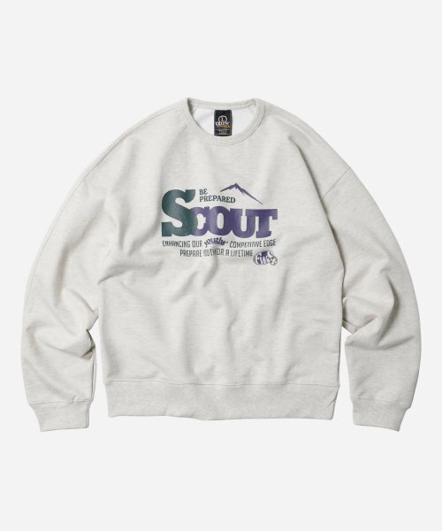 FRIZMWORKS(フリズムワークス)の「SCOUT SWEATSHIRT _ OATMEAL(スウェット・メンズ・その他・MEDIUM/LARGE/X-LARGE)」の1枚目の写真