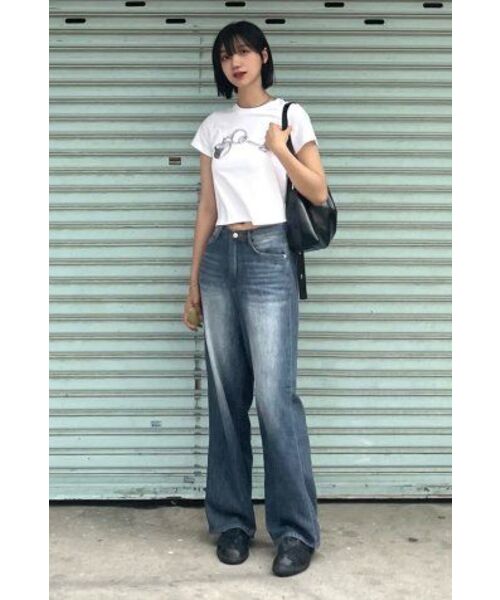 RENSE（レンセ）の「Silver Heart Keyring T-Shirt White（Tシャツ/カットソー・レディース・その他・FREE）」の2枚目の写真
