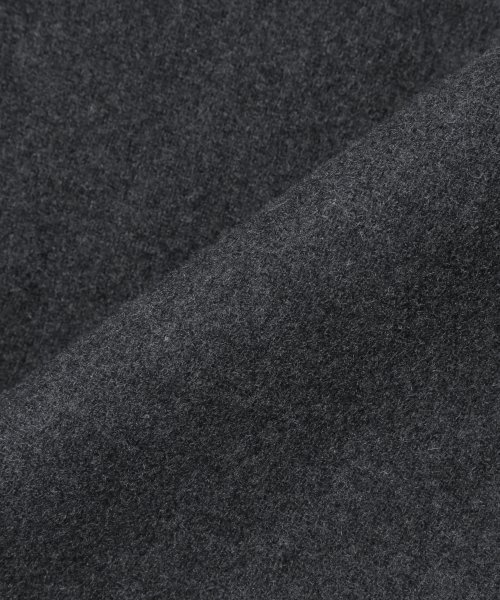 TRILLION(トリリオン)の「ウールエルボーパッチ2WAYヘリントンジャケット(チャコール)(ブルゾン・レディース・その他・MEDIUM/LARGE/X-LARGE)」の3枚目の写真