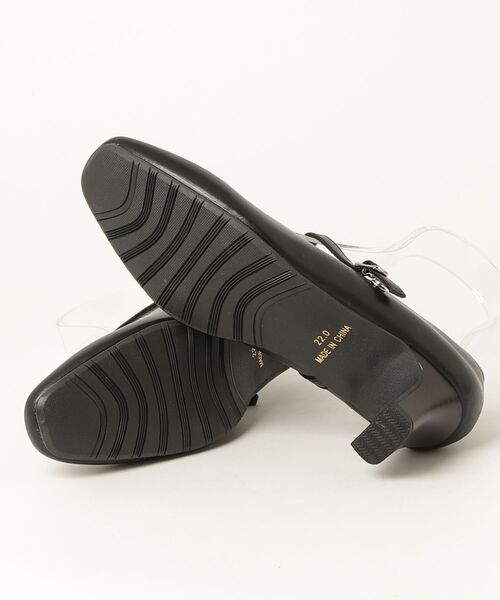 Perfect Suit FActory（パーフェクトスーツファクトリー）の「スクエアストラップリクルートパンプス（パンプス・レディース・ブラック・22.5㎝/23cm/23.5cm/24cm/24.5cm/25㎝/25.5cm/22cm）」の3枚目の写真