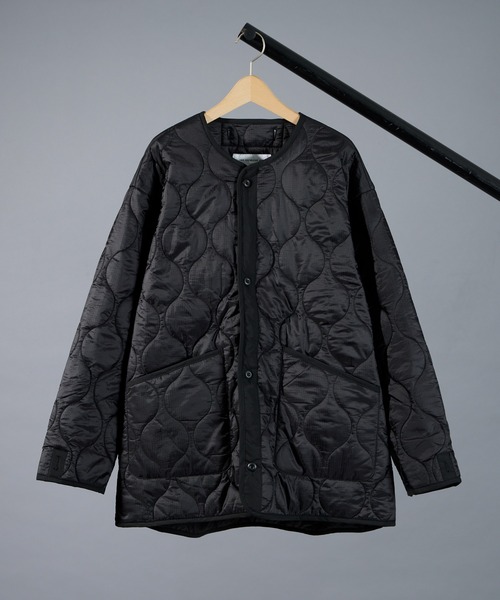 ARTCHIVES MALIBU（アートカイブス マリブ）の「【 California Sportswear / カリフォルニアスポーツウェア 】キルティングライナージャケット（ミリタリージャケット・メンズ・ブラック/カーキ・M/L/XL）」の2枚目の写真