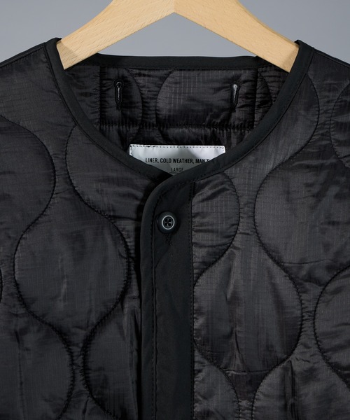 ARTCHIVES MALIBU（アートカイブス マリブ）の「【 California Sportswear / カリフォルニアスポーツウェア 】キルティングライナージャケット（ミリタリージャケット・メンズ・ブラック/カーキ・M/L/XL）」の3枚目の写真