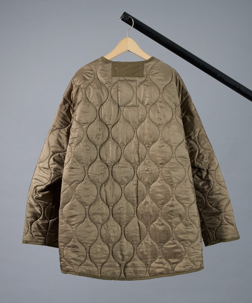 ARTCHIVES MALIBU（アートカイブス マリブ）の「【 California Sportswear / カリフォルニアスポーツウェア 】キルティングライナージャケット（ミリタリージャケット・メンズ・ブラック/カーキ・M/L/XL）」の11枚目の写真