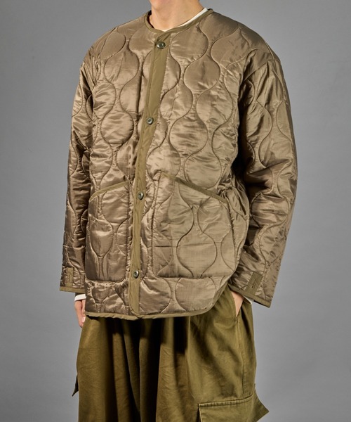 ARTCHIVES MALIBU（アートカイブス マリブ）の「【 California Sportswear / カリフォルニアスポーツウェア 】キルティングライナージャケット（ミリタリージャケット・メンズ・ブラック/カーキ・M/L/XL）」の14枚目の写真