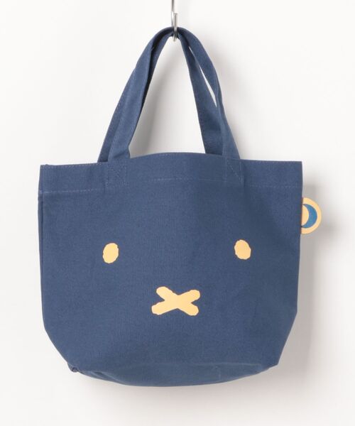 Miffy( ミッフィー)の「【 miffy 】 Dick Bruna カラーマチ付きバッグ 25W11(エコバッグ/サブバッグ・レディース・ネイビー/ラベンダー/レッド・FREE)」の2枚目の写真