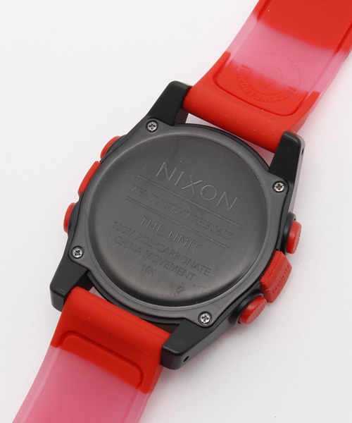 NIXON（ニクソン）の「THE UNIT（アナログ腕時計・メンズ・グリーン系その他/ダークブルー/ブルー系その他/レッド系その他/ブラック系その他/チャコールグレー/ガンメタ/ホワイト/コバルトブルー/ブラックミックス/ブラック×レッド・FREE）」の14枚目の写真