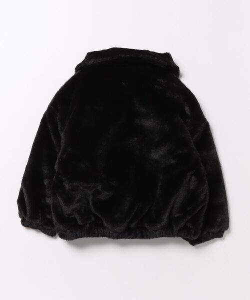 PINKHUNT（ピンクハント）の「PINKHUNT フェイクファーアウター 0799K（ダウンジャケット/コート・キッズ・オフホワイト/ブラック/ベージュ・120cm/130cm/140cm/150cm/160cm）」の4枚目の写真