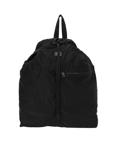 PORTER（ポーター）の「マイル ナップサック（バックパック/リュック・メンズ・オフホワイト/ブラック・FREE）」の4枚目の写真