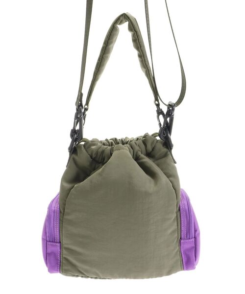 UN3D.（アンスリード）の「【WEB限定】2WAY POCKET NYLON SHOULDER / 2WAYポケットナイロンショルダー（ショルダーバッグ・レディース・ブラック/その他1・FREE）」の8枚目の写真