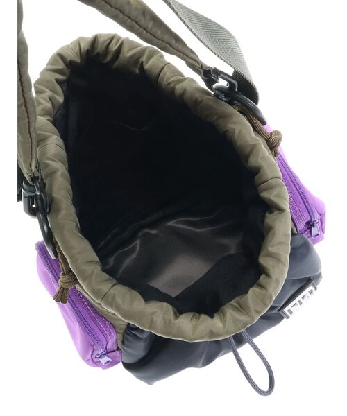 UN3D.（アンスリード）の「【WEB限定】2WAY POCKET NYLON SHOULDER / 2WAYポケットナイロンショルダー（ショルダーバッグ・レディース・ブラック/その他1・FREE）」の11枚目の写真