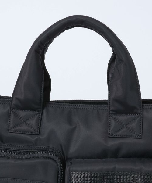 JEANASIS（ジーナシス）の「ナイロンポケットトート/637885（トートバッグ・レディース・ブラック/カーキ・FREE）」の9枚目の写真