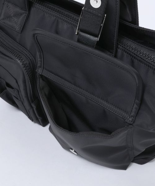 JEANASIS（ジーナシス）の「ナイロンポケットトート/637885（トートバッグ・レディース・ブラック/カーキ・FREE）」の15枚目の写真