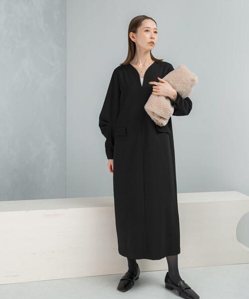 セール】タックスリーブストレートワンピース（ワンピース）｜URBAN