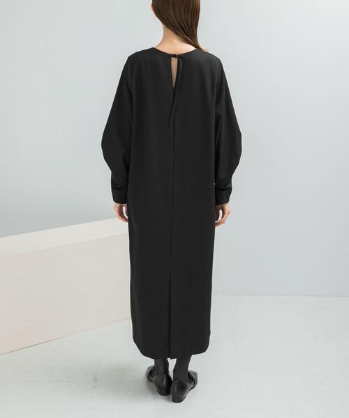 アーバンリサーチ ロッソ（URBAN RESEARCH ROSSO）/タックスリーブストレートワンピース セール】タックスリーブストレートワンピース（ワンピース）｜URBAN