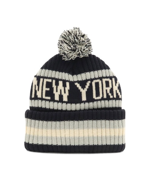 '47（フォーティーセブン）の「’47BRANDフォーティーセブン ポンポン付きニット帽 カフニット MLB（ニットキャップ/ビーニー・メンズ・ホワイト/ブラウン/ブルー/ネイビー・FREE）」の6枚目の写真