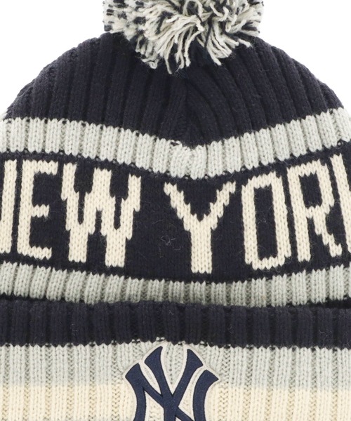 '47（フォーティーセブン）の「’47BRANDフォーティーセブン ポンポン付きニット帽 カフニット MLB（ニットキャップ/ビーニー・メンズ・ホワイト/ブラウン/ブルー/ネイビー・FREE）」の9枚目の写真