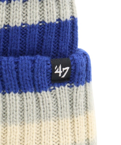 '47（フォーティーセブン）の「’47BRANDフォーティーセブン ポンポン付きニット帽 カフニット MLB（ニットキャップ/ビーニー・メンズ・ホワイト/ブラウン/ブルー/ネイビー・FREE）」の13枚目の写真