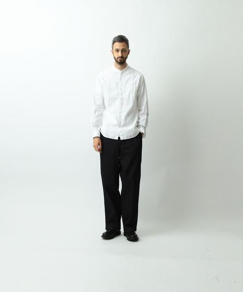 Steven Alan（スティーブンアラン）の「＜Steven Alan＞ SLOW/OX BAND COL SHT/ｼｬﾂ◆（シャツ/ブラウス・メンズ・ホワイト/ベージュ・SMALL/X-LARGE/MEDIUM/LARGE）」の14枚目の写真