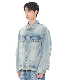 KICHUL（キチョル）の「OVER FIT DARTS DENIM JACKET (LIGHT BLUE)（デニムジャケット）」