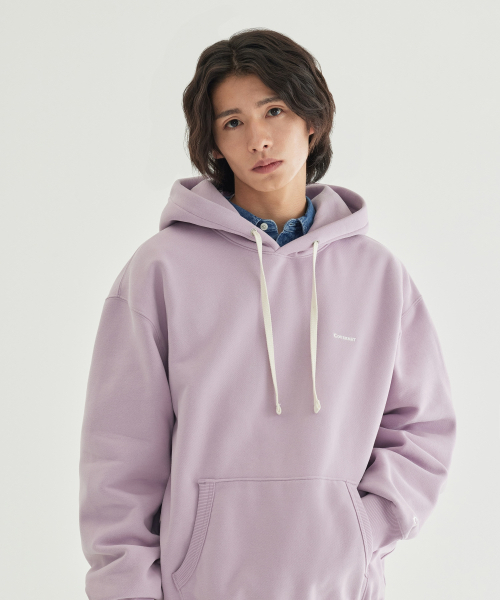 COVERNAT(カバーナット)の「スモールロゴ起毛フードパーカーライトパープル(パーカー・レディース・その他・SMALL/MEDIUM/LARGE/X-LARGE)」の7枚目の写真