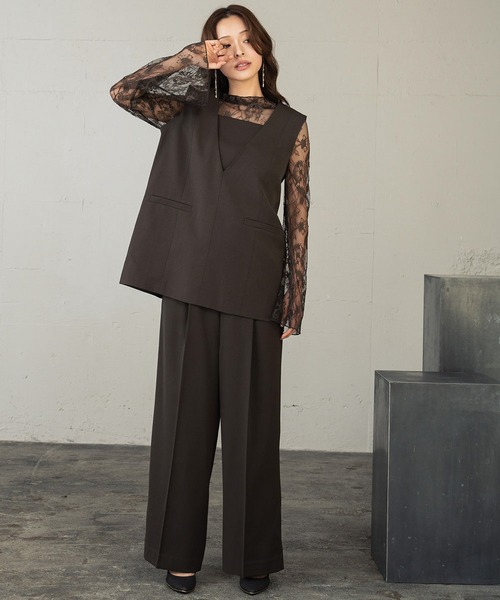 girl(ガール)の「フェイクパール チェーン ロングピアス シルバー ゴールド 両耳用 アクセサリー(ピアス(両耳用)・レディース・シルバー/ゴールド・-)」の13枚目の写真