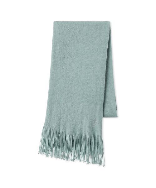 SNIDEL（スナイデル）の「ホットフィットマフラー（マフラー・レディース・アイボリー/ライトピンク/ライトブルー/ライトグレー・F）」の3枚目の写真